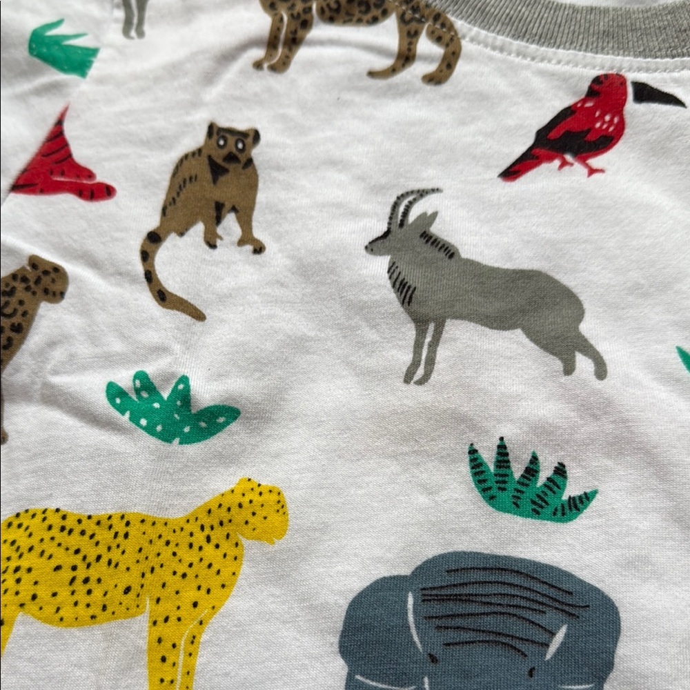 Kids Animal Print T-Shirt, size 7 - Picture 5 of 6